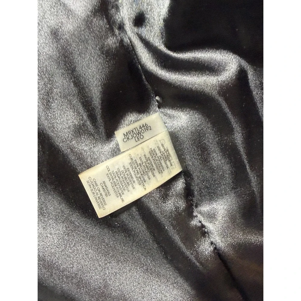Calvin Klein Women's Quilted Puffer Vest Full Zip Size Large